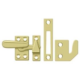 Cf066u3 Deltana Window Lock Casement Fastener Small Bright Brass