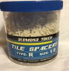 1600 Diamond Tough Type R Size 1 8 Tile Spacers X-shaped Pieces Flexible New 092975001182