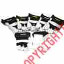 Dpg41 Dewalt 6 Pairs Leather Palm Work Gloves Sz Large
