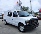E-350 - E350 Ford Genuine Tesla Bucket Truck Sign Boom Van