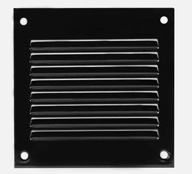Europlast 750492015117 White 4x4 Vent Cover With Screen Mesh Metal Air Return Grille