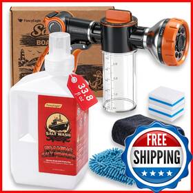 Fancyeagle B0ggz2y1vt 5-in-1 Salt Remover Wash Kit Ph Neutral Boat Cleaner Car Marine Engine Flush