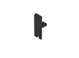 0dkk610 Fhc 0d331du End Cap For Fthft Bar - Dark Black/bronze Anodized