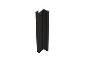 0d646du Fhc 6 Inch Pull With 7/16 Lip For Sliding Glass Doors Aluminum Dark Black/bronze