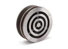 Bn666 Fhc Bullet Resistant Speak-thru 6 Inch Round - Brushed Stainless