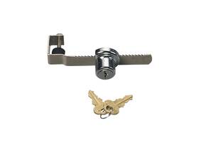 Kvt962 Fhc Showcase Keyed Ratchet Lock Adjustabe For Up To 3/4 Inch Glass