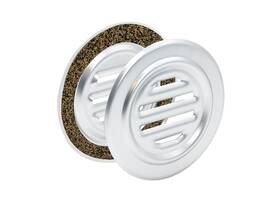 Spt834ba Fhc No-draft Speak-thru 5-5/16 Inch Diameter - Brite Anodized Finish
