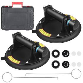2024040702 Flavocal Heavy Duty Suction Cups For Glass 8 Inch 480 Lbs Capacity Vacuum Suct