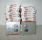 G4046b Wiremold Lot Of Combination Duplex Receptacle Telephone Cover Gray New