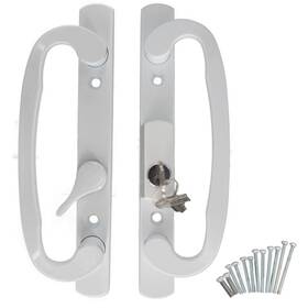 Bs2650 Hyneesun Patio Door Handle 3-15/16 Inch 10cm Hole Spacing Right And Left Handed W