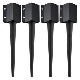 Inxxcoroo 341760276098 Fence Post Anchor Ground Spike 4 Pack 24 X Inches Outer Diameter Inne