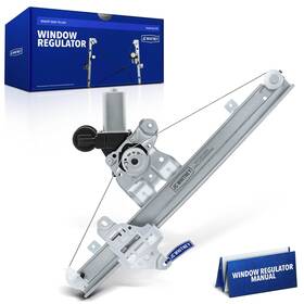 Jc Whitney Jfbajcwwr00005 Front Left Power Window Regulator With Motor Assembly