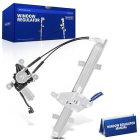 Jc Whitney Jfbajcwwr00196 Front Left Power Window Regulator With Motor Assembly