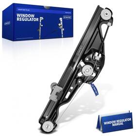 Jc Whitney Jfbajcwwr00242 Rear Right Power Window Regulator - Compatible With