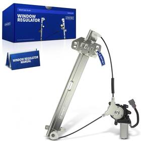 Jc Whitney Jfbajcwwr00258 Front Left Power Window Regulator With Motor Assembly