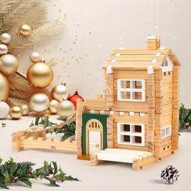 Jovi-mindly B0fx99jdgl Jovi-mindly Notchies Building Blocks Set Wooden Toys 107 Pcs With Stora