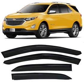 B09lcs8sdk Juucely Chevy Equinox 18-24 Window Visors Rain Guards Smoke 4pc Side Deflectors