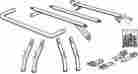 L01040 Jobox Kargo Master Leg And Cross Bar Kit Steel Tubing