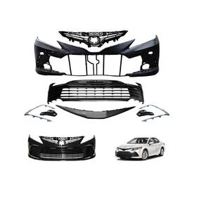 Lfmot002052 Laformo Camry Le Front Primed Bumper Kit Compatible With 2021 2022 2023 2024 To-yo-ta