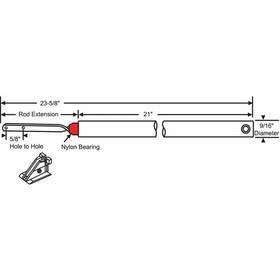 72-p21rr-1 Manufacturer Varies Tube Balance Red Steel 9/16 In H