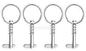 B06xc7bq4z Marine Part Depot 4 Grade Stainless Bimini Top Pins Quick Release 1/4 Inch X 1 Grip