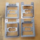 Mpls2 Erico Lot Of Caddy Double Gang Plate Mounting New