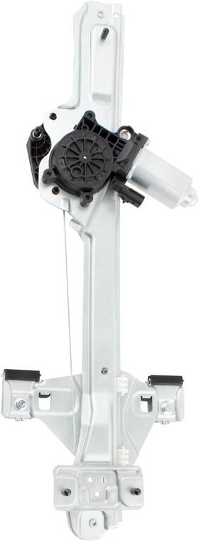 Mysmot Map00300333-1 751-063 Rear Right Power Window Regulator With Motor Passenger Side For Chevr