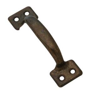 N164-848 National Hardware 10530334 Bar-type Window Sash Lift 4 Inch Antique Brass