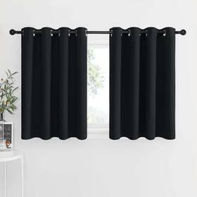 Ctusvgm1sd2-5236c05 No Room Darkening Thermal Insulated Curtains Noise Reducing Privacy Grommet Drapes