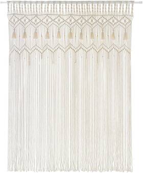 W-jjbs0040 No Mkono Macrame Doorway Curtains Boho Cotton String Window Curtain