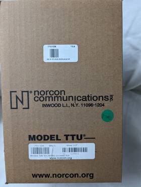 Ttu-1d-x-18 Norcon Communications Two-way Classic Electronic Communicator Dc Power 1/2 Inch 18 Gooseneck