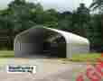 P25x30x13 Residential Carport Steel Factory Mfg Pitched Roof Boat Cover Building Kit