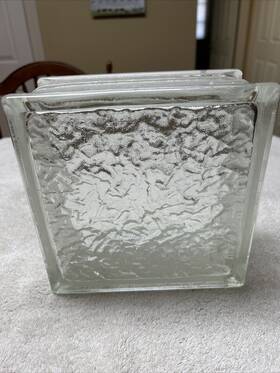 Pittsburgh 090415104356 Lot Of 18 Corning Icescapes Premiere Architectural Glass Block 8x8x4