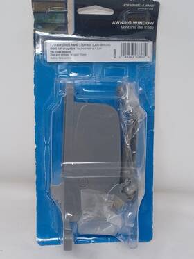 H-3800 Prime-line 1 Pack H 3800 9 Inch Diecast Bronze Surface Mount Right Hand Casement