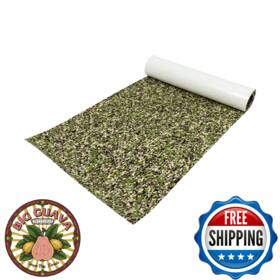 B0db8mbmdh Qusklisu 240x90cm Self-adhesive Boat Marine Flooring Non-slip Eva Foam Mat Green