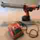 R8804 Ridgid Battery Operated Large Caulking Gun 18v 24v Charger Great