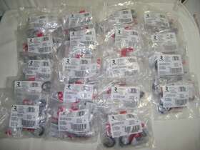 Bp650690 Richelieu New Lot Of 19 Pkg 10 Black Wardrobe Hooks Contractor Special