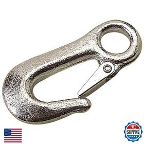 Sea-dog B00120hz2s Sea-dog Heavy-duty Electrogalvanized Steel Utility Snap 4.25in 7 000lb Strength