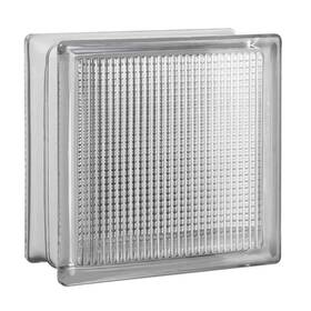 X3.875 Seves Wld8x8 Glass Block 7.75 Inch X7.75 Light Diffusing Fine Grid Pattern 8-pack