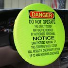 Stcover-lime Ameri-viz Mesh Safety Steering