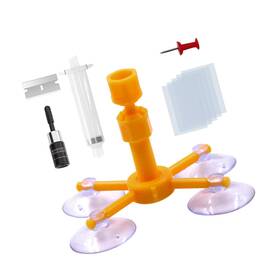 Ohleats-3159wr Strendier ‎ Windshield Repair Kit Crack Glass With Pressure Syring