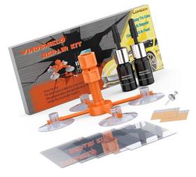 Lomeen01 Strendier Windshield Repair Kit Crack With Suction Cup Quick Gl
