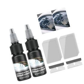 Tyrr123 Strendier 2pcs Upgrade Windshield Crack Repair Kit 2024 New Fl