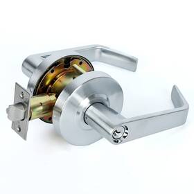 Qks-cl-sc-v6 Sumbin Grade 2 Commercial Heavy Duty Classroom Door Lever Lockset Ada Satin Chrome