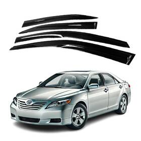 B08lqys8f7 Sunwei Toyota Camry 07-11 Acrylic 2mm Thick Window Visor Set - 4-pc Tape-on Deflector