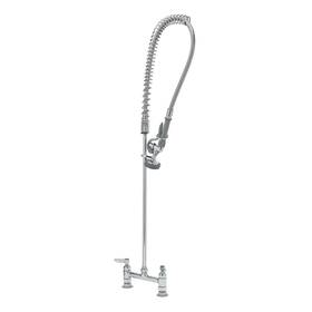 B-0123 T&s Brass Deck Mount Pre-rinse Unit Spring Action