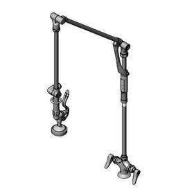 T&s Brass B-114-01 T&s Pre-rinse Unit 42 Inch Single Hole Base