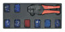 Tbt16 Sealey Tool Tray With Ratchet Crimper Assorted Insulated 5051747333857