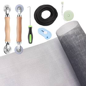 Tooltriz 033985139267 Windows Screen And Door Repair Kit - 48 Inch X118 X 118 Gray
