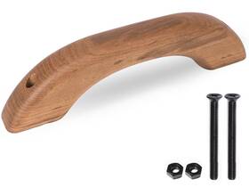Tunord B0ctzs41j7 Teak Wood Handle Grab Handrail For Boat And Rv - 9.25 Inch L